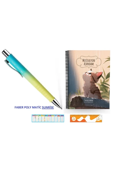 Poly Matic Sunrise 0.7 mm Versatil Kalem ve Ajanda ürün görseli 1