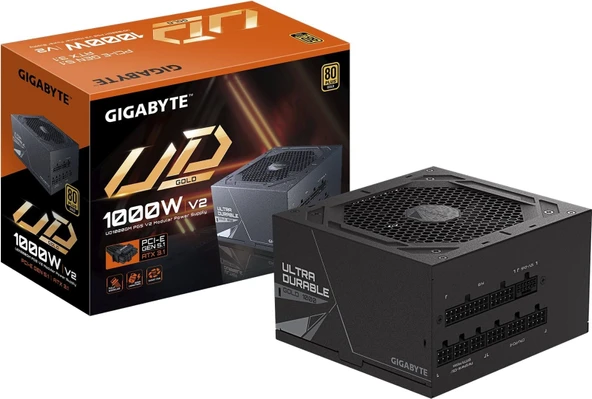 GIGABYTE GP-UD1000GM PG5 V2 1000W 80 Plus Gold Full Modüler Power Supply ürün görseli 1
