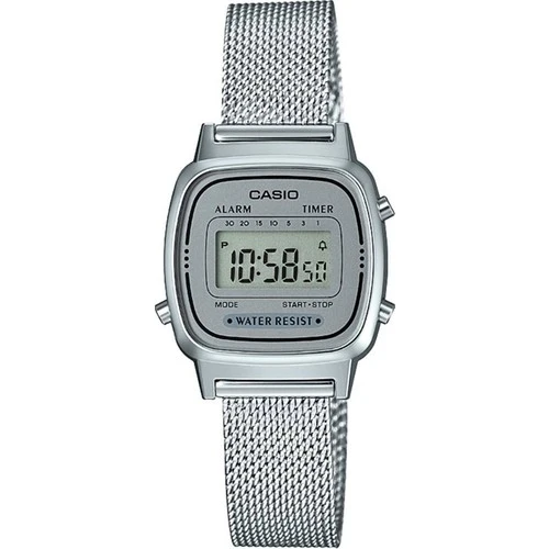 Casio LA670WEM-7DF Retro Quartz Çelik Gri 25 mm Kadın Kol Saati ürün görseli 1