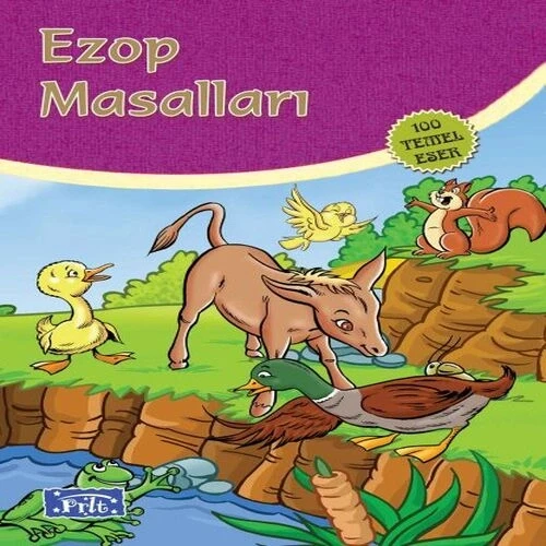 Ezop Masalları (100 Temel Eser - İlköğretim) ürün görseli 1