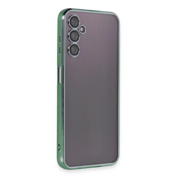 Samsung Galaxy A14 4G Kılıf Razer Lensli Silikon - Yeşil ürün görseli 1