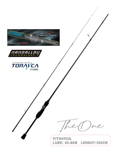 Fujin Fujin TheOne 205cm 05-8gr LRF Kamışı 692UL ürün görseli 1