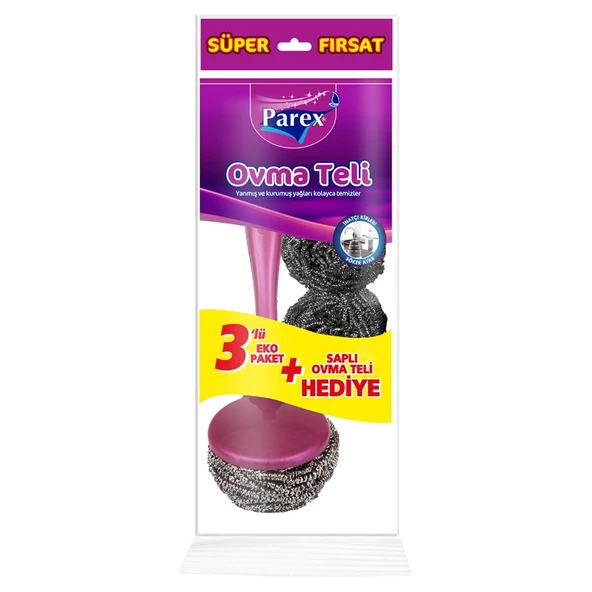 PAREX OVMA TELI 3LU EKO + SAPLI OVMA TELI 7502 ürün görseli 1