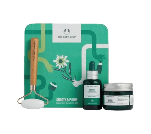The Body Shop Edelweiss Smooth And Plump 3'lü Cilt Bakım Seti ürün görseli 1