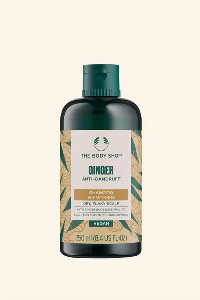 The Body Shop Ginger Zencefilli Kepeğe Karşı Etkili Şampuan 250 ml Kepekli ürün görseli 1