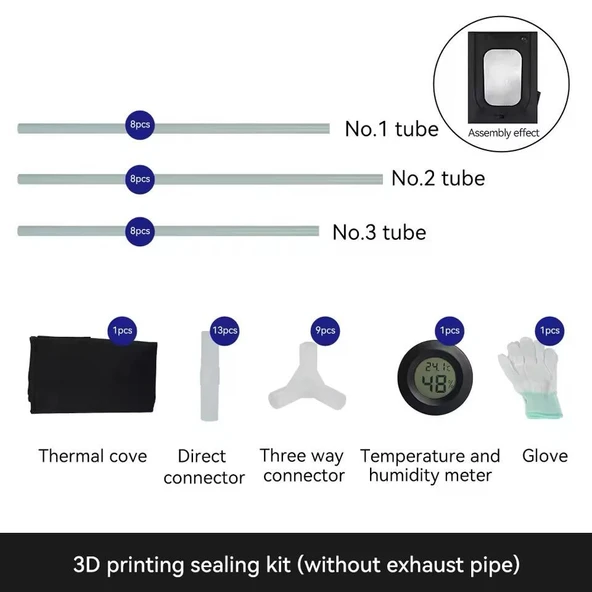 Bambu Lab A1/A1 Mini 3D Yazıcı Enclosed Kit - Resim 2