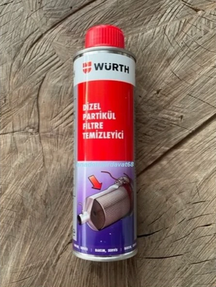 Dizel Partikül Filtre Temizleyici Partikül Filitre Koruyucu 300ML Würth ürün görseli 1