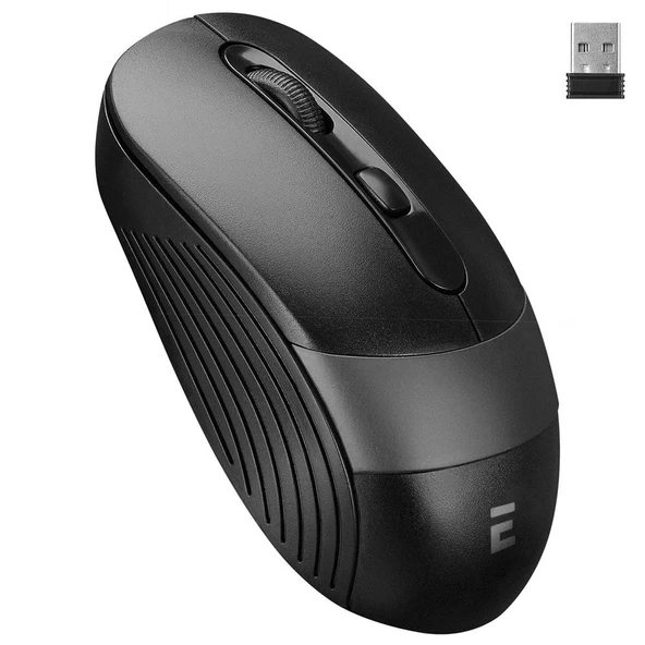 Everest SM-18 Usb Siyah/Gri 2.4Ghz Optik Kablosuz Mouse ürün görseli 1