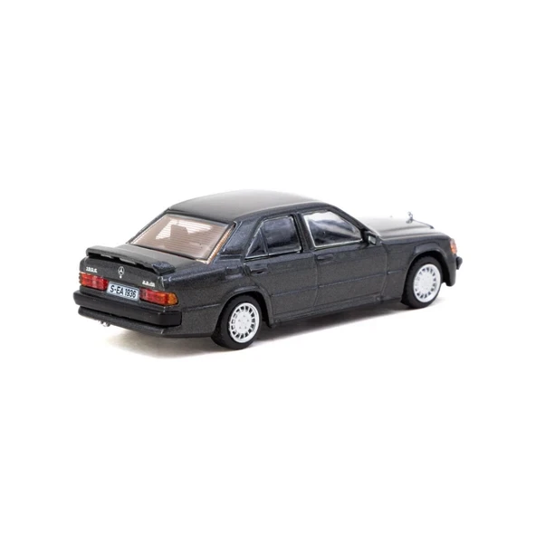 1/64 MODEL ARAÇ 190 E 2.3-16 Blue-Black metallic - Resim 3