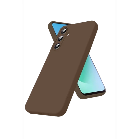Samsung Galaxy A56 Kılıf First Silikon - Kahverengi ürün görseli 1