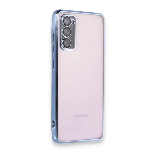 Samsung Galaxy S20 Fe Kılıf Razer Lensli Silikon - Açık Mavi ürün görseli 1