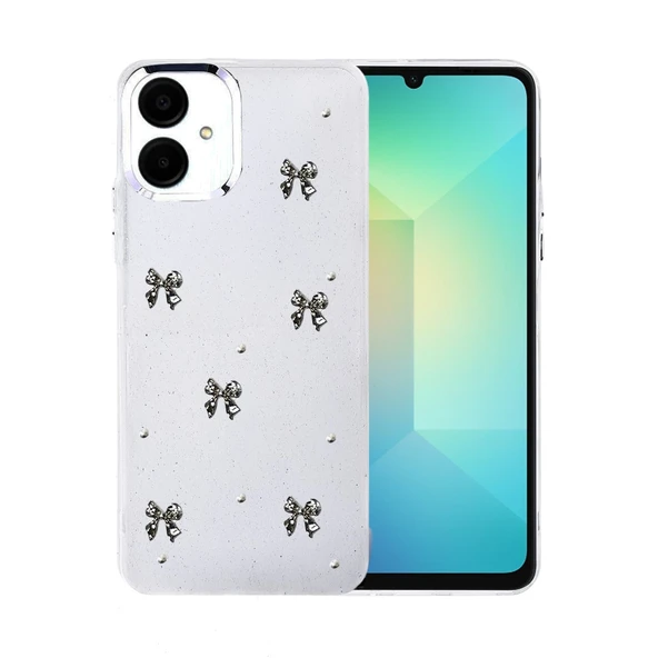 Samsung Galaxy A06 Fiyonk Desenli Kapak - Desen 5 ürün görseli 1