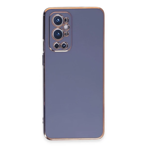 One Plus 9 Pro Kılıf Volet Silikon - Mavi ürün görseli 1