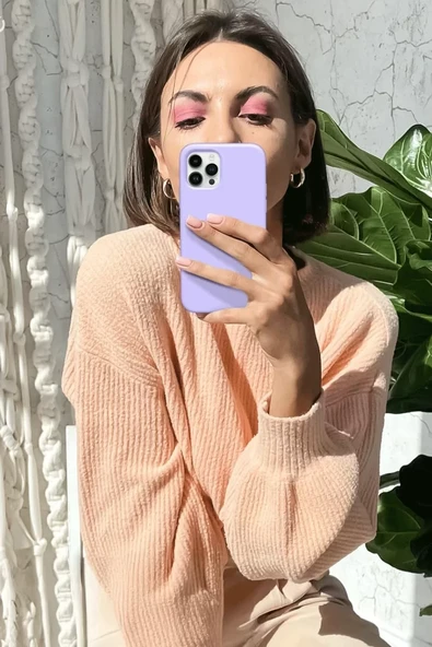 Newface Apple iPhone 12 Pro Max Kılıf First Silikon - Yeşil - Resim 2