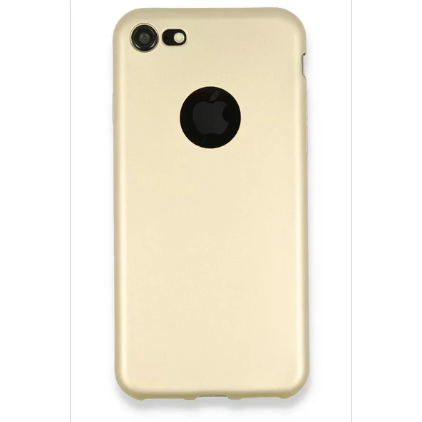 Newface Apple iPhone 7 Kılıf First Silikon - Gold - Resim 2