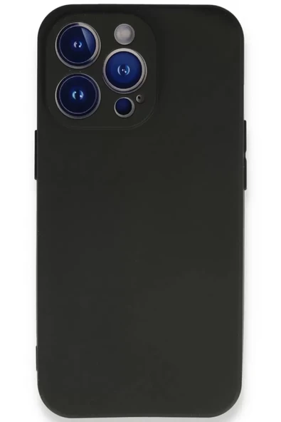 Newface Apple iPhone 13 Pro Max Kılıf First Silikon - Siyah ürün görseli 1