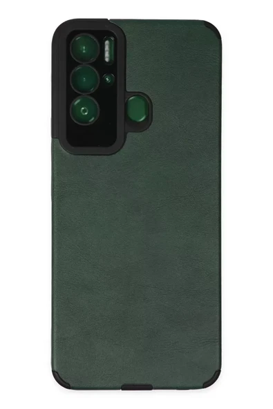 Newface Tecno Pova Neo Kılıf Loop Deri Silikon - Yeşil ürün görseli 1