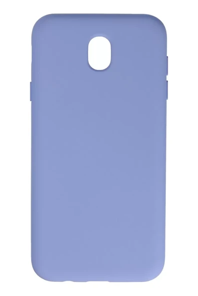 Newface Samsung Galaxy J7 Pro / J730 Kılıf Nano içi Kadife Silikon - Lila ürün görseli 1