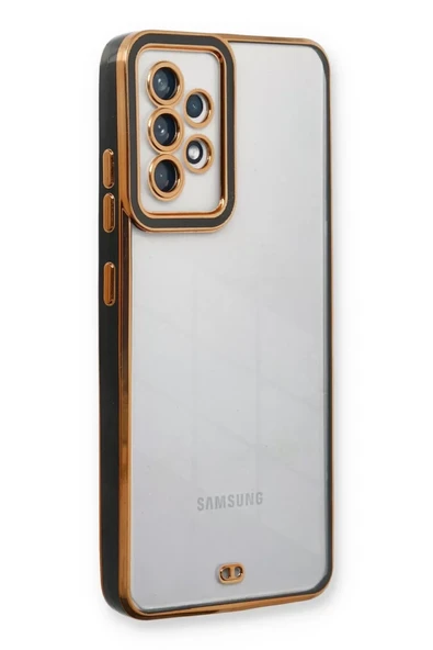 Newface Samsung Galaxy A33 5G Kılıf Liva Lens Silikon - Siyah ürün görseli 1