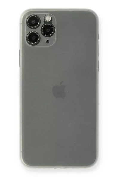 Newface Apple iPhone 11 Pro Kılıf PP Ultra İnce Kapak - Beyaz ürün görseli 1