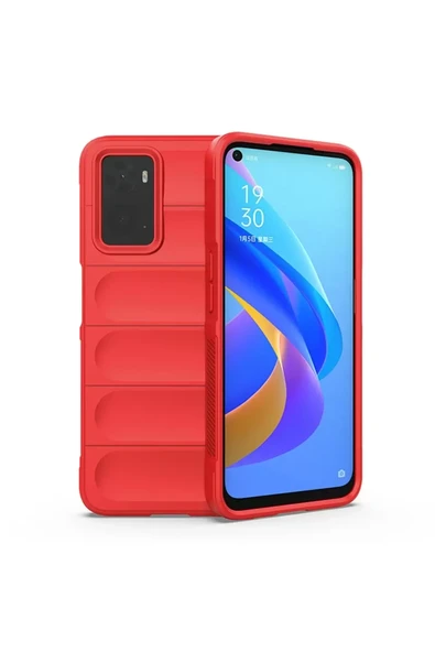 Newface Realme 9i 4G Kılıf Optimum Silikon - Kırmızı ürün görseli 1