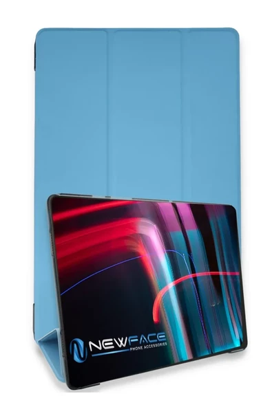 Newface Apple iPad Mini 3 Kılıf Tablet Smart Kılıf - Mavi ürün görseli 1