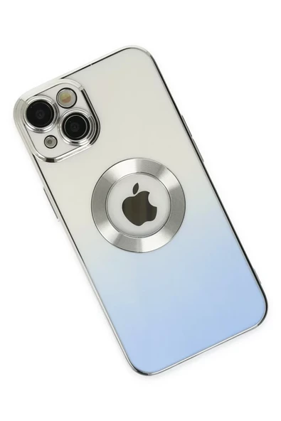 Newface Apple iPhone 14 Plus Kılıf Best Silikon - Mavi - Resim 2