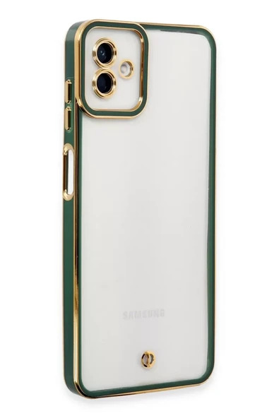 Newface Samsung Galaxy A04 Kılıf Liva Lens Silikon - Yeşil ürün görseli 1