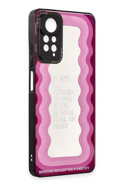 Newface Xiaomi Redmi Note 11 Pro Kılıf Mirror Desenli Kapak - Mirror - 11 ürün görseli 1