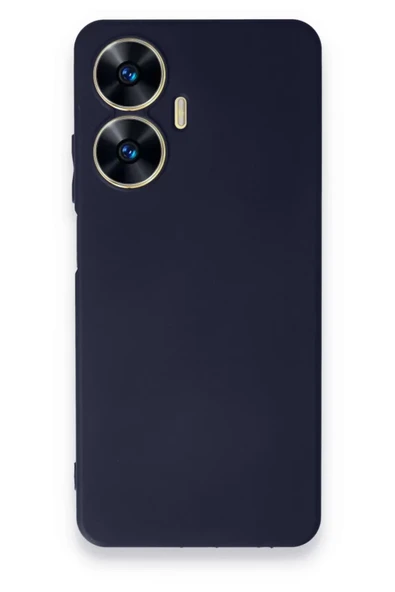 Newface Realme C55 Kılıf First Silikon - Lacivert ürün görseli 1