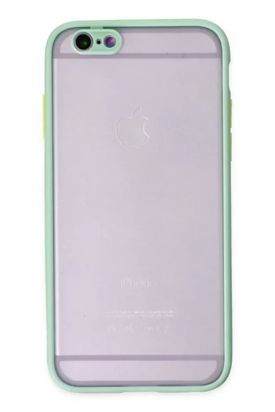 Newface Apple iPhone 6 Kılıf Montreal Silikon Kapak - Turkuaz ürün görseli 1