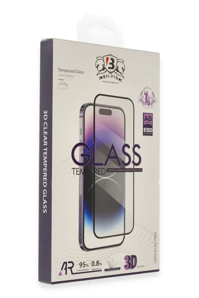 Newface Apple iPhone 15 Pro Bilvis 3D Cam Ekran Koruyucu ürün görseli 1