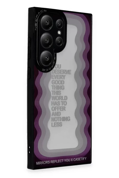 Newface Samsung Galaxy S24 Ultra Kılıf Mirror Desenli Kapak - Mirror - 5 ürün görseli 1
