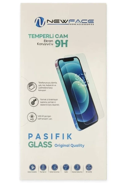 Newface Apple iPhone 16 Pasifik Cam Ekran Koruyucu - Resim 3