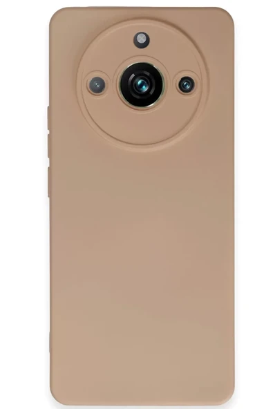 Newface Realme 11 Pro Kılıf Nano içi Kadife Silikon - Pudra ürün görseli 1