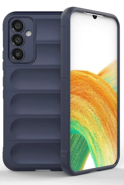 Newface Samsung A56 Kılıf Optimum Silikon - Lacivert ürün görseli 1