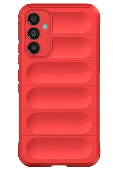 Newface Samsung A56 Kılıf Optimum Silikon - Kırmızı ürün görseli 1