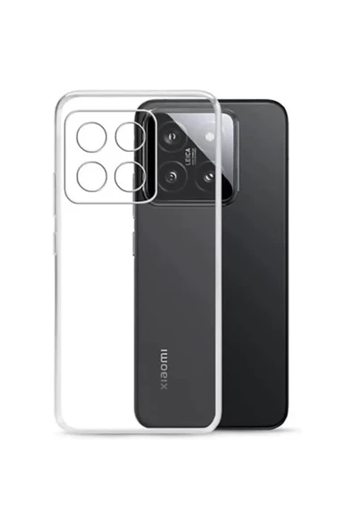 Newface Xiaomi Mi 14T Pro Kılıf Lüx Şeffaf Silikon ürün görseli 1