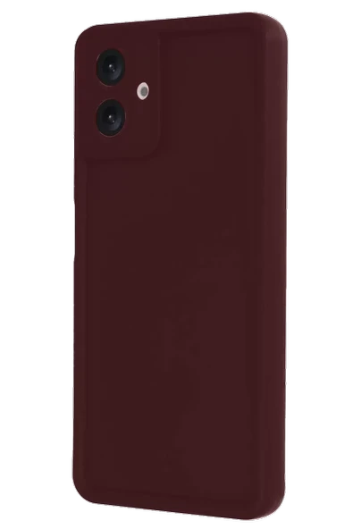 Newface Samsung Galaxy A06 Kılıf Viera Silikon - Bordo ürün görseli 1
