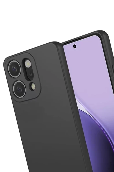 Newface Oppo Reno 14 First Silikon - Siyah - Resim 3
