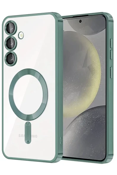 Newface Samsung Galaxy A54 5G Kross Magneticsafe Kapak - Koyu Yeşil ürün görseli 1