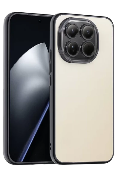 Newface Xiaomi Mi 15 Razer Lensli Silikon - Siyah ürün görseli 1