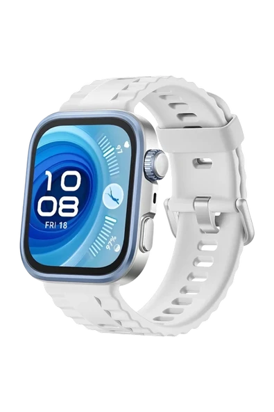 Newface Huawei Fit 4 Nova Silikon Kordon - Beyaz ürün görseli 1