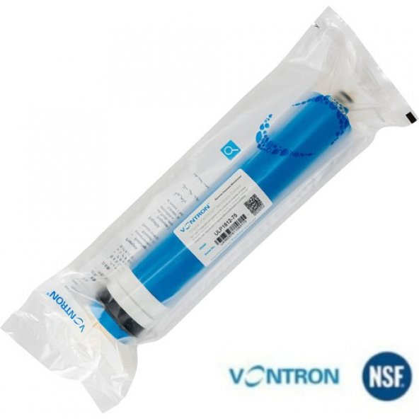 Vontron Membran Filtre Su Arıtma Cihazı Filtresi 75 Gpd ürün görseli 1