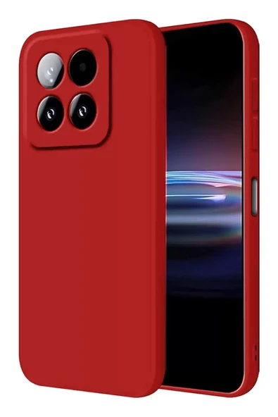 Newface Xiaomi Mi 15T First Silikon - Kırmızı ürün görseli 1