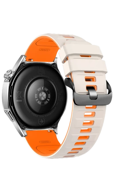 Newface Apple Watch Ultra 49mm Minoc Kordon - Beyaz-Turuncu ürün görseli 1