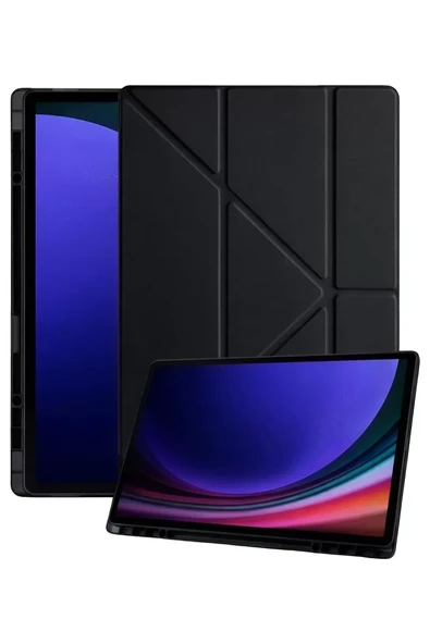 Newface Samsung Galaxy Tab A11 Kalemlikli Mars Tablet Kılıfı - Siyah ürün görseli 1
