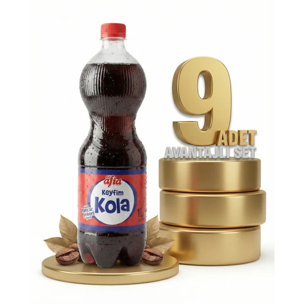 Afia Keyfim Kola 9x1 Lt ürün görseli 1