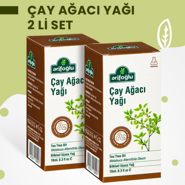 Arifoğlu Çay Ağacı Yağı 2 x 10 ML ürün görseli 1