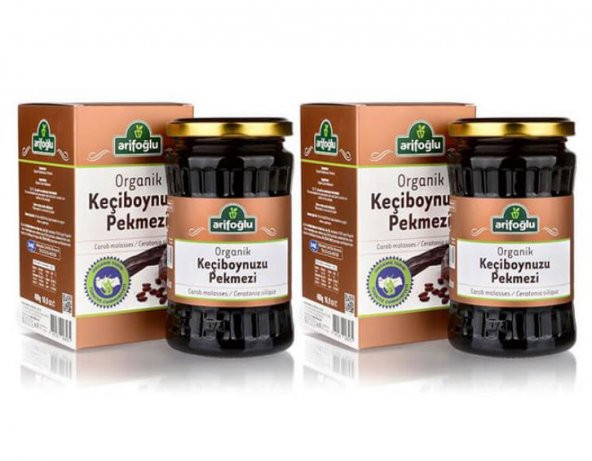 Arifoğlu Organik Keçiboynuzu Pekmezi 2 x 480 G ürün görseli 1